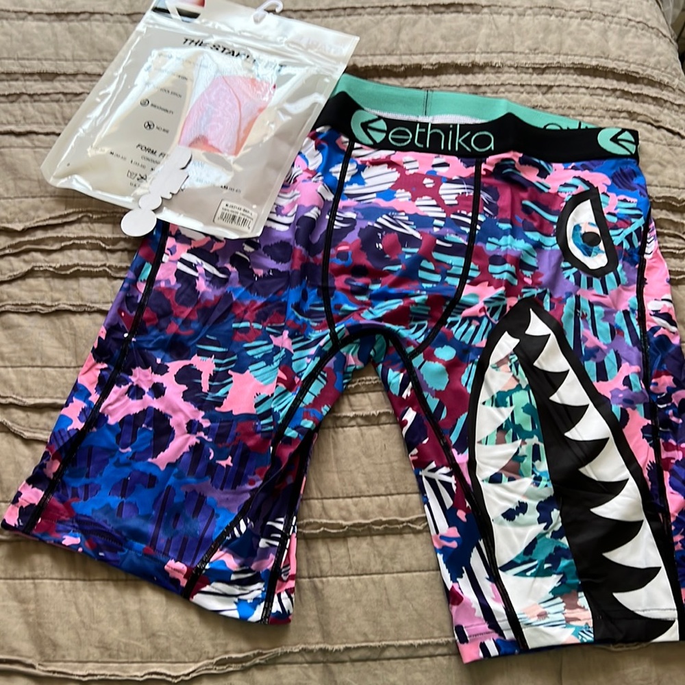 New Ethika the staple shorts.